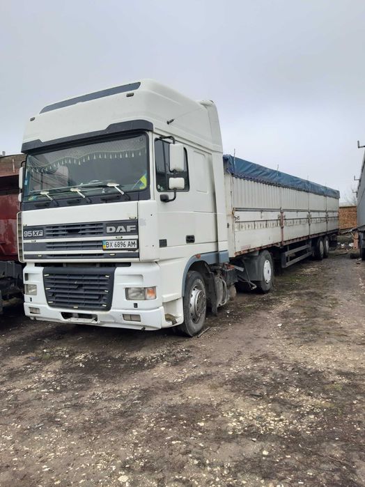 Даф хф 95, напівпричіп саф інтракс