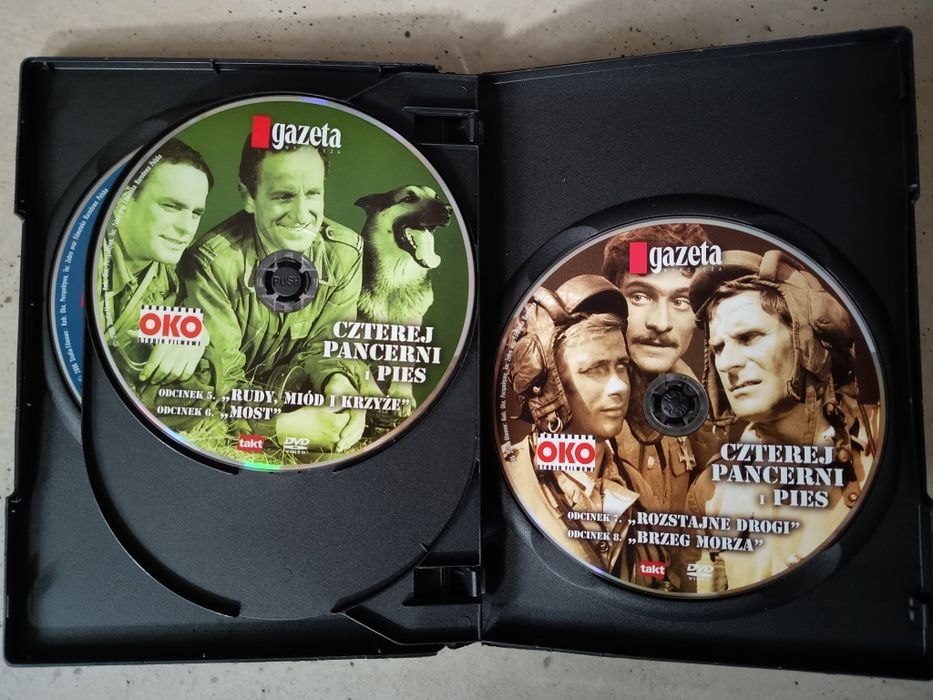 Serial na DVD Czterej pancerni i pies