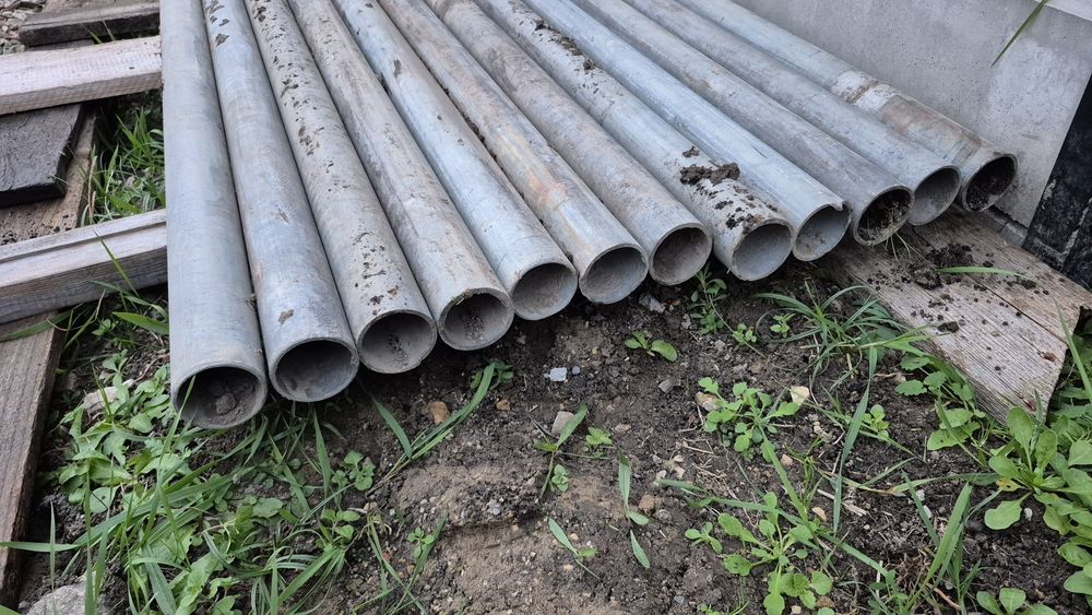 Rury, rurki, słupki stalowe ocynkowane fi60 i fi80