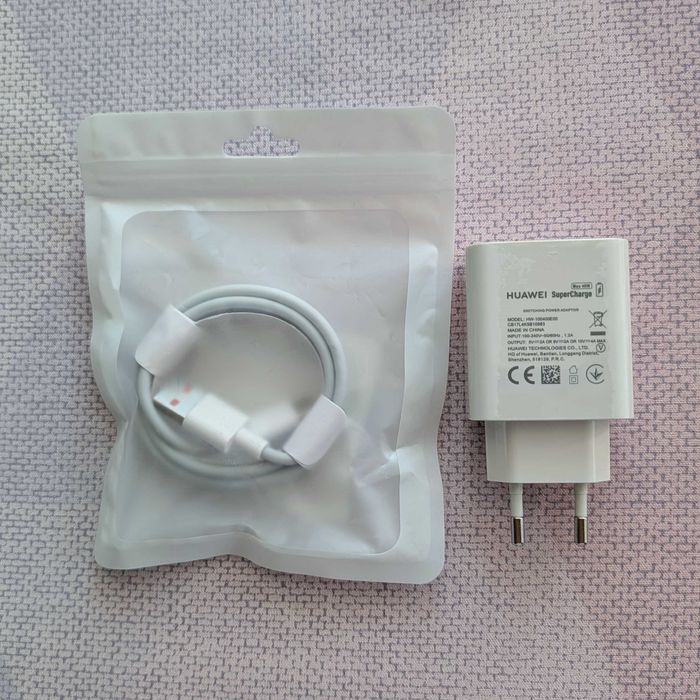Oryginalna ładowarka Huawei Super Charge 40W + kabel 6A 1.5m i 2m P30 Pro, Mate