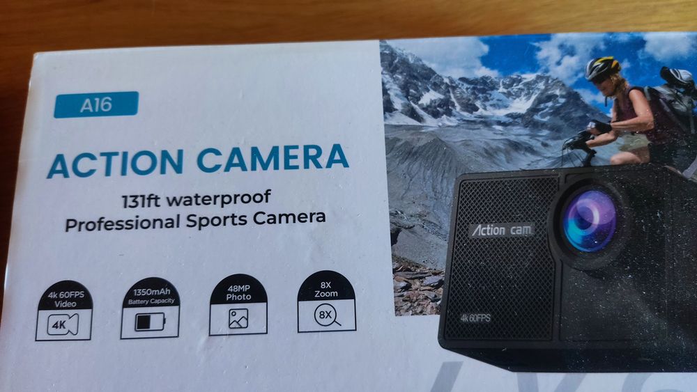 Action cam A16 4K 60fps