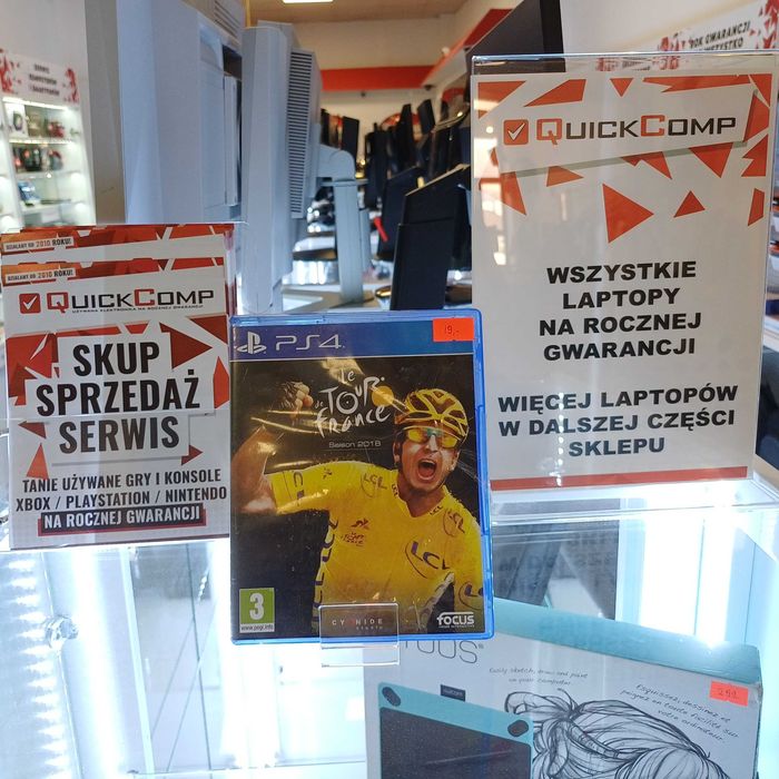 Gra PlayStation 4 PS4 / PS5 Tour De France Saizon 2018 Gwarancja 1 rok QUICK-COMP Przemyśl