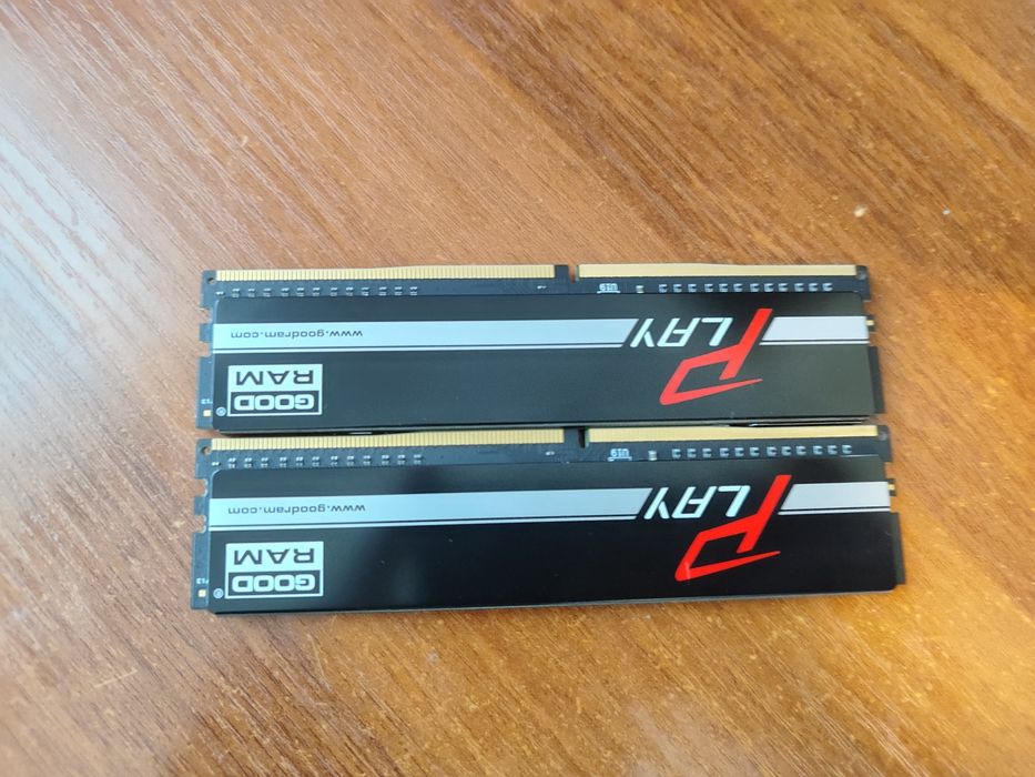 Оперативна памʼять 8 ГБ goodram ddr4 2x4gb 2400mhz gy2400d464l17s. 8GB