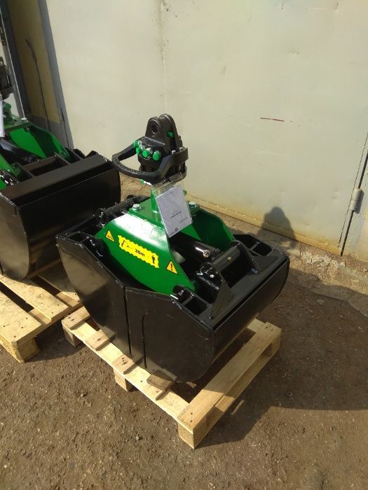 Łyżka do materiałów sypkich 130 L / łupina / chwytak + rotator 4.5 T
