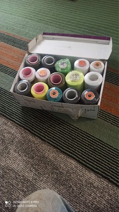 Нитка нитки швейні 40/2 28s/2