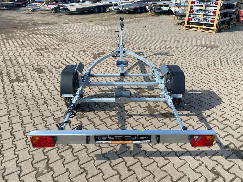 Temared Dostawa Przyczepka Podłodziowa Dmc750kg Łódź Do 4,3M