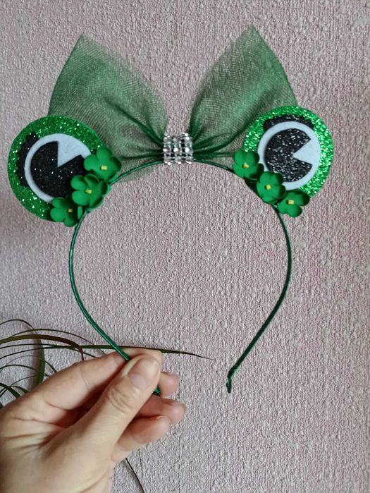 обруч жабка новий до костюма жабка