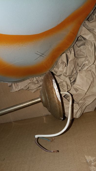 Lampa wisząca PRL