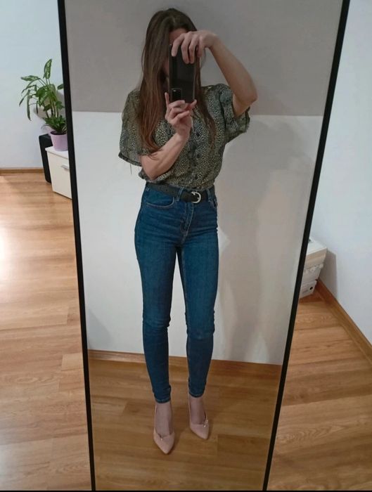 Koszula damska z krótkim rękawem oversize