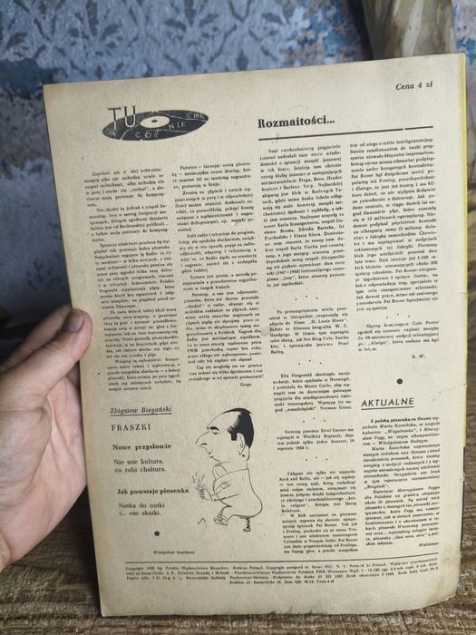 Stary magazyn muzyczny nuty śpiewamy i tańczymy ⁶¹