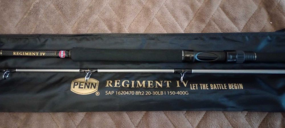 Wędka Penn Regiment IV i inne - zobacz w opisie.