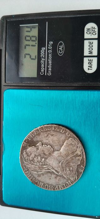 Talar Maria Teresa 1780 -Stare bicie