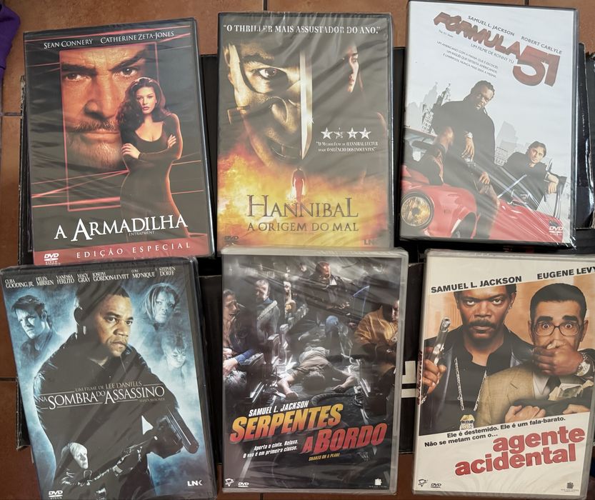 Dvds novos selados