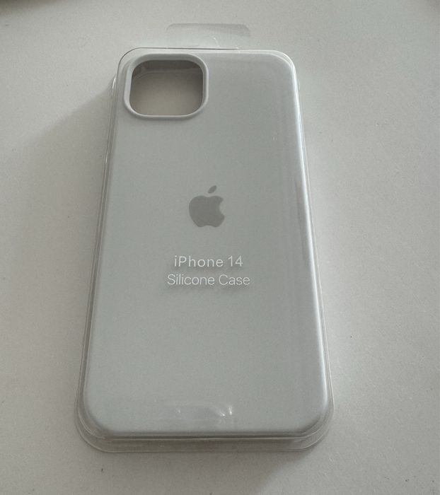 Etui Plecki iPhone 14 White Białe silikonowe piekne poznan