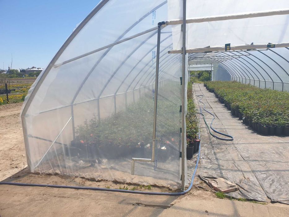 Tunel foliowy EkoTunele 7x3,5x30 - wysoce odporny na warunki pogodowe