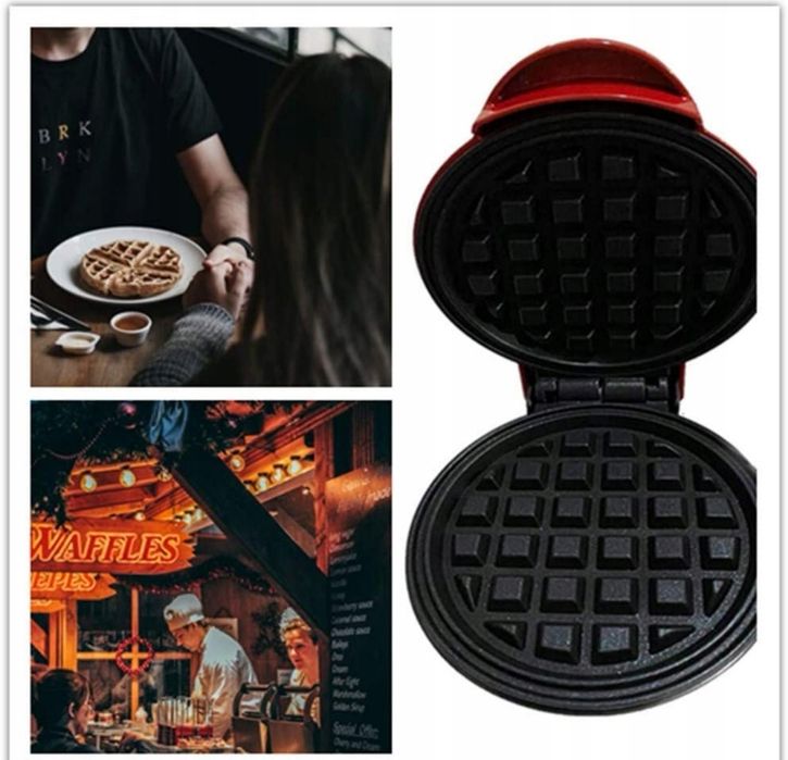 Mini gofrownica opiekacz GRILL Waffle Maker