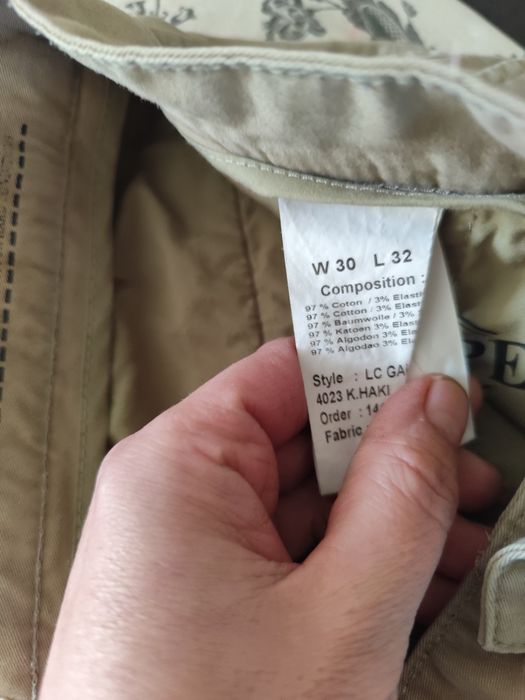 Lee Cooper spodnie beżowe w30L32