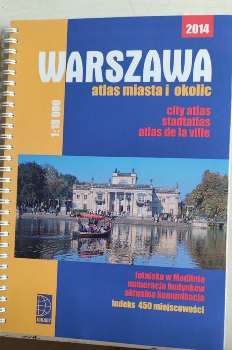 Samochodowa mapa Warszawy Plan miasta