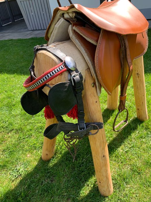 Sprzedam siodło skórzane + kantar gratis