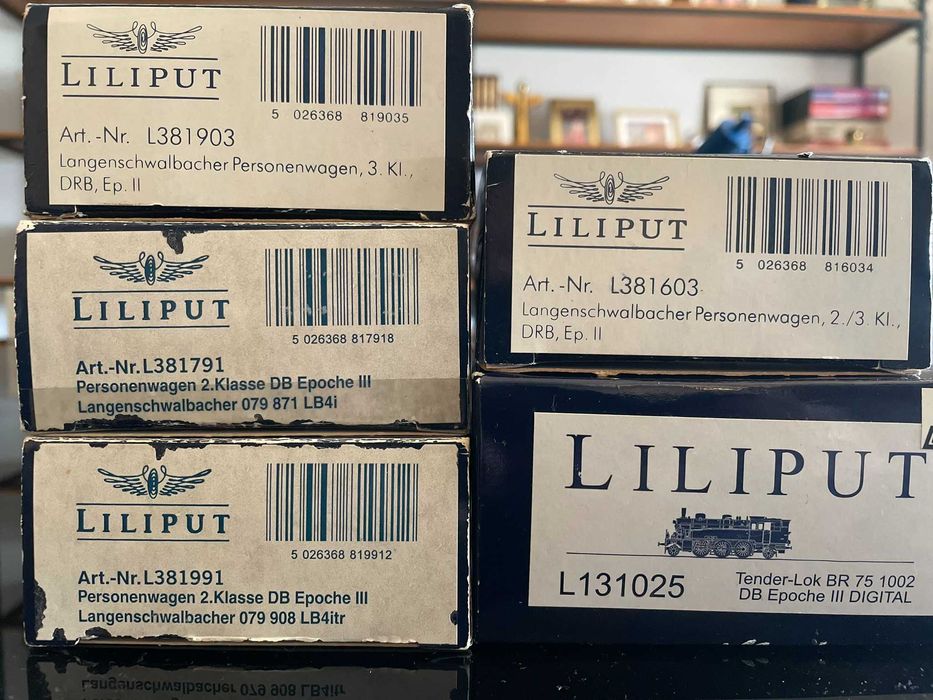 Comboios H0 Sudexpress, Liliput, Fleischmann