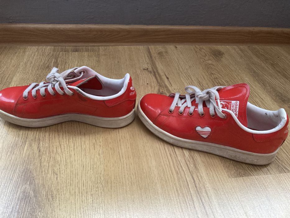 Buty adidas stan smith 37 1/3 CZERWONE