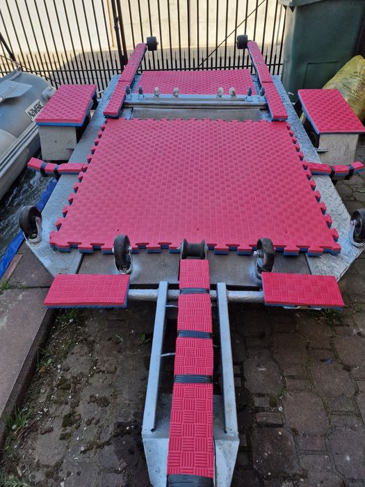 Ponton Maverick 420 z przyczepą plus silnik spalina