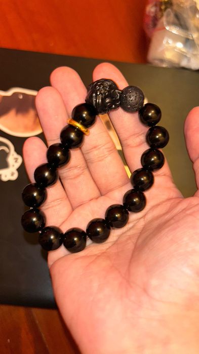 Conjunto Colar Longo de Cristais + Pulseira Unisex (Nova) - €24