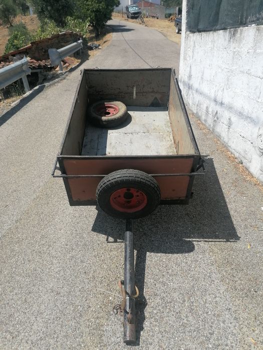 Atrelado carga carro tractor moto 4