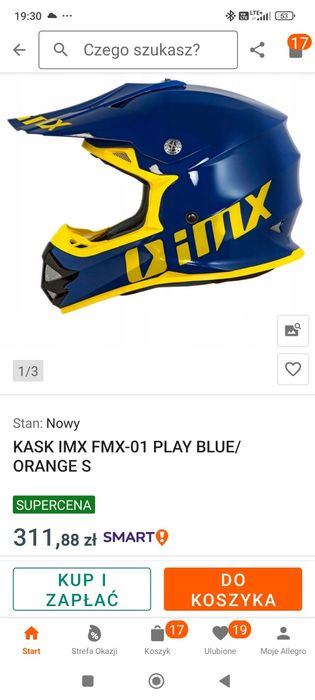 Kask rower motor hulajnoga cross