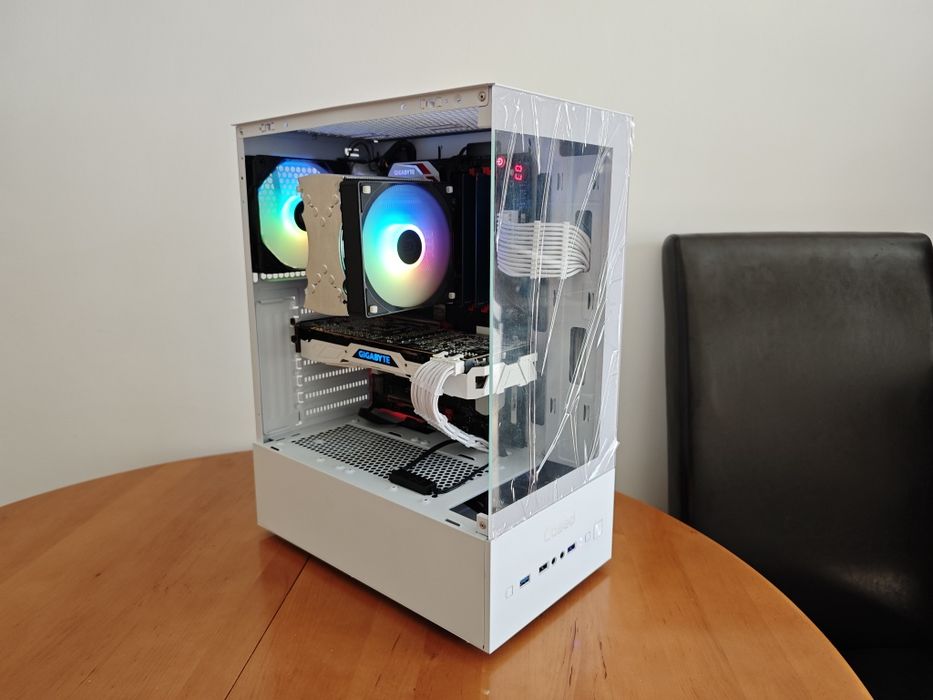 Intel i7-6700K GeForce GTX 1080 Ti 11 GB  16 GB RAM komputer gamingowy akwarium stacja LLM RGB SSD