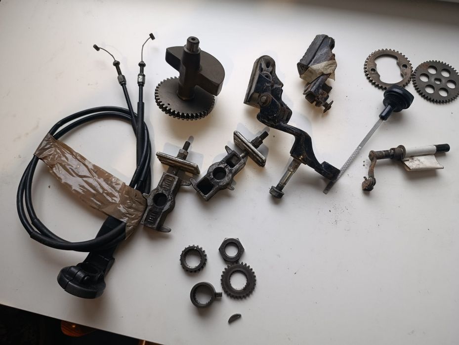 Części Honda NX 650 dominator balans napinacz łańcucha wysprzęglik A6