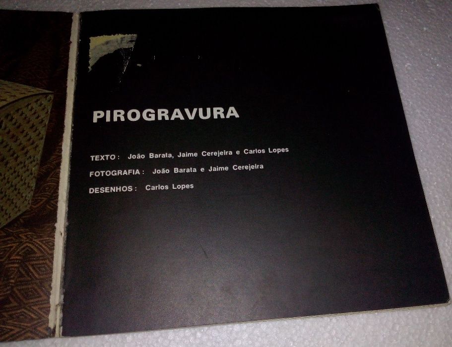 Pirogravura - Livro sobre a técnica de