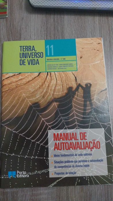 Terra, Universo de Vida, Manual de Autoavaliação 11ºano