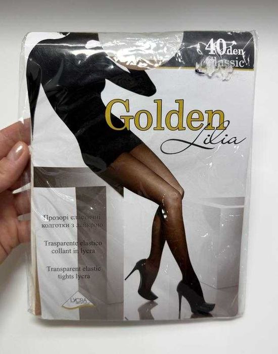 Жіночі колготки "golden lilia classic" колготки тілесні 40 ден