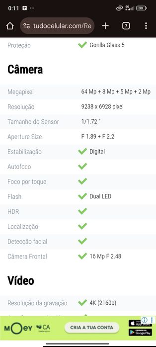 Vendo Redmi 9 pro