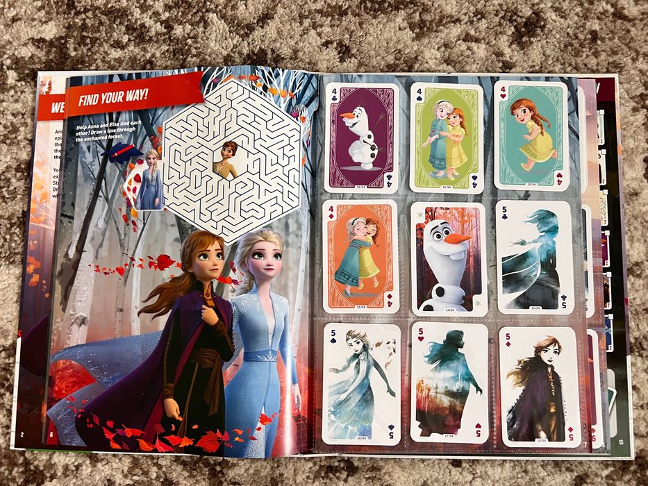 Disney Frozen Kartky 54szt.