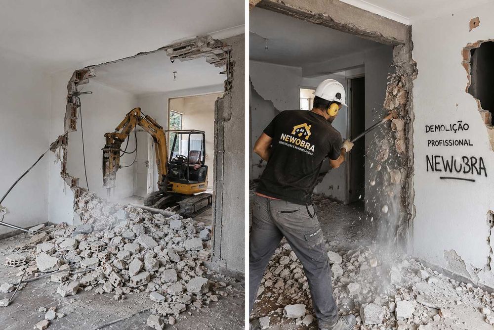 DEMOLIÇÃO PROFISSIONAL — NEWOBRA