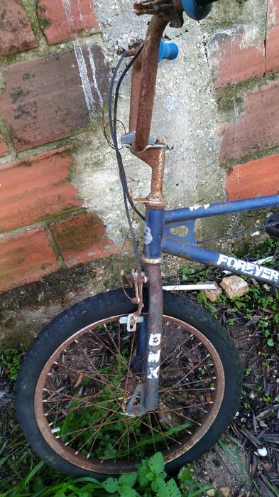 Bicicleta antiga BMX forever