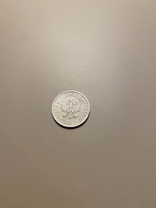20 gr z 1977 roku PRL moneta kolekcjonerska