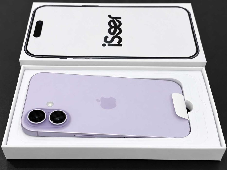 RATY 0% • iPhone 17 256GB • 0 cykli • 100% BAT • Lawenda • Gwarancja