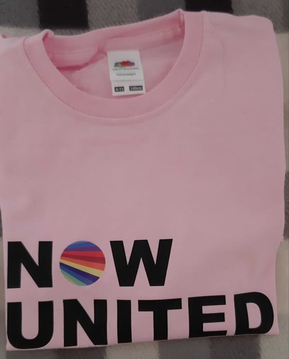T-shirts Now United várias cores e tamanhos disponíveis