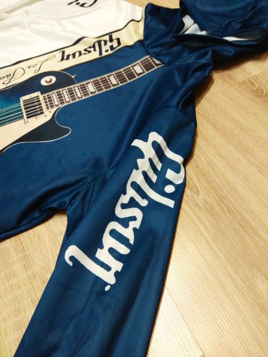 XXL Gibson Les Paul Bluza z kapturem