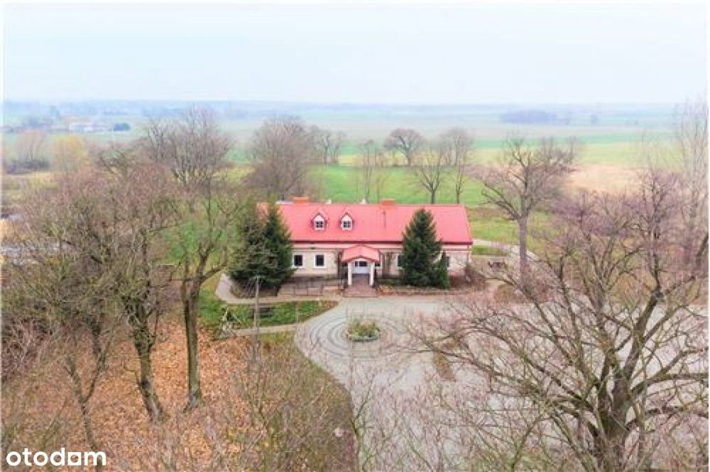 Siedlisko 2,5 ha + dworek 400 m² |cisza przyroda |Chodecz Włocławek