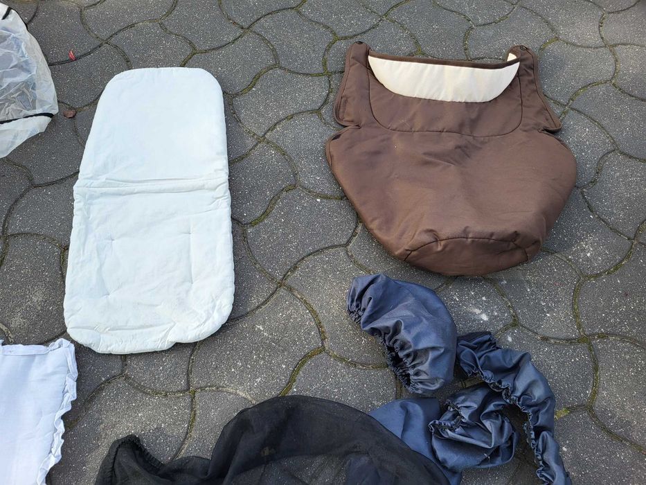 Wózek Jedo fyn alu line gondola spacerówka pokrowce materace poduszki