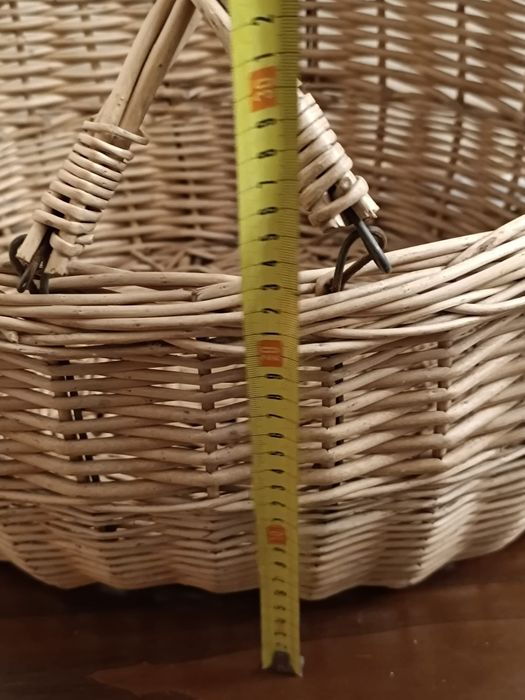 Cesto Picnic/decorativo em verga