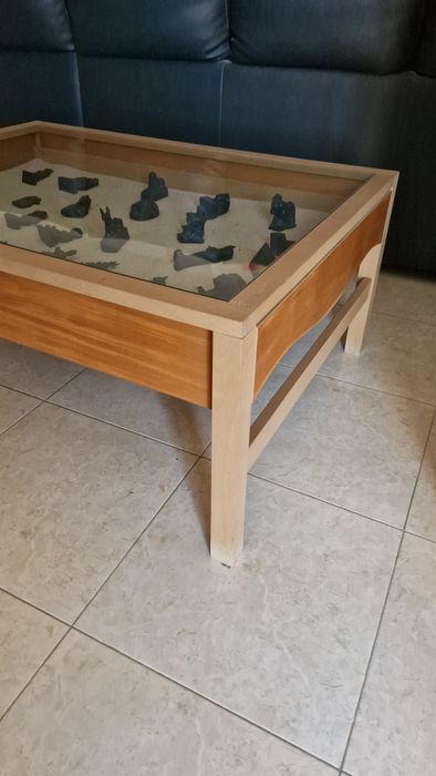 Mesa centro em madeira Vinninga IKEA