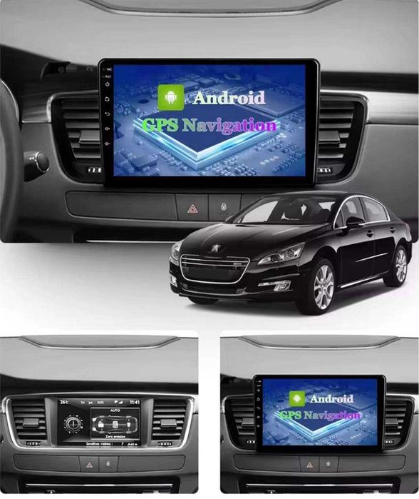 Nowe Radio/Nawigacja ANDROID peugeot 508 (2+32/4+64gb)