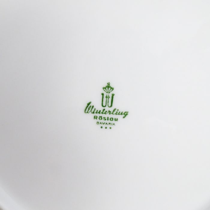 lata 70-te piękny talerz patera porcelanowa