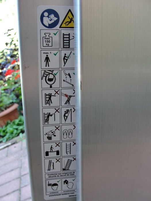 аренда трех секционой лестницы 7,5метров