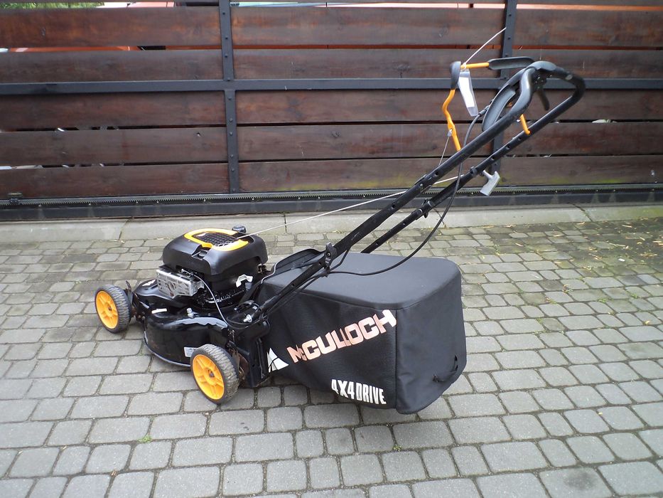 Kosiarka McULLOCH Husqvarna napęd 4x4 DRIVE Briggs&Stratton Mieląca